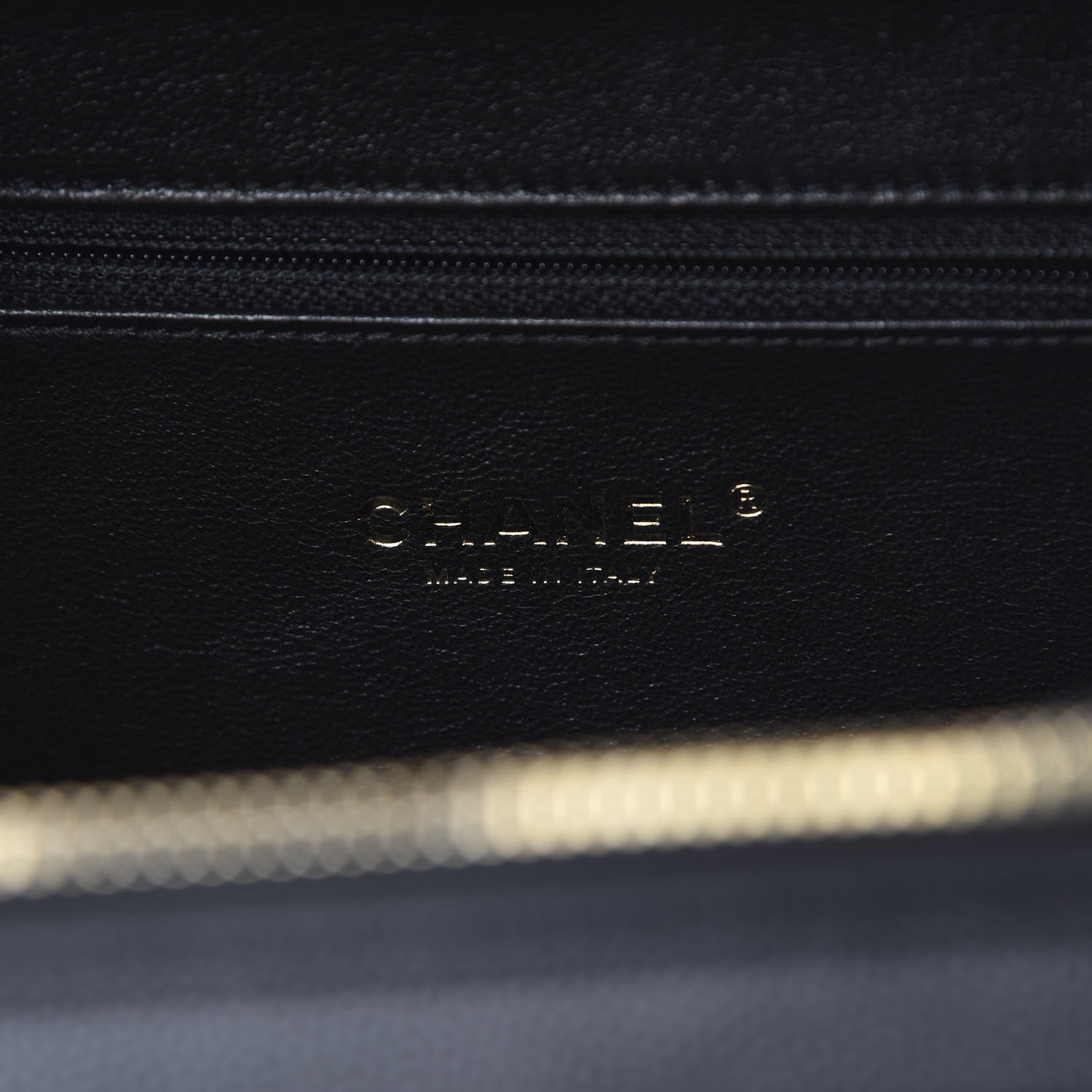 Chanel Caviar Quilted Medium CC Filigree Vanity Case Black 6 of 10