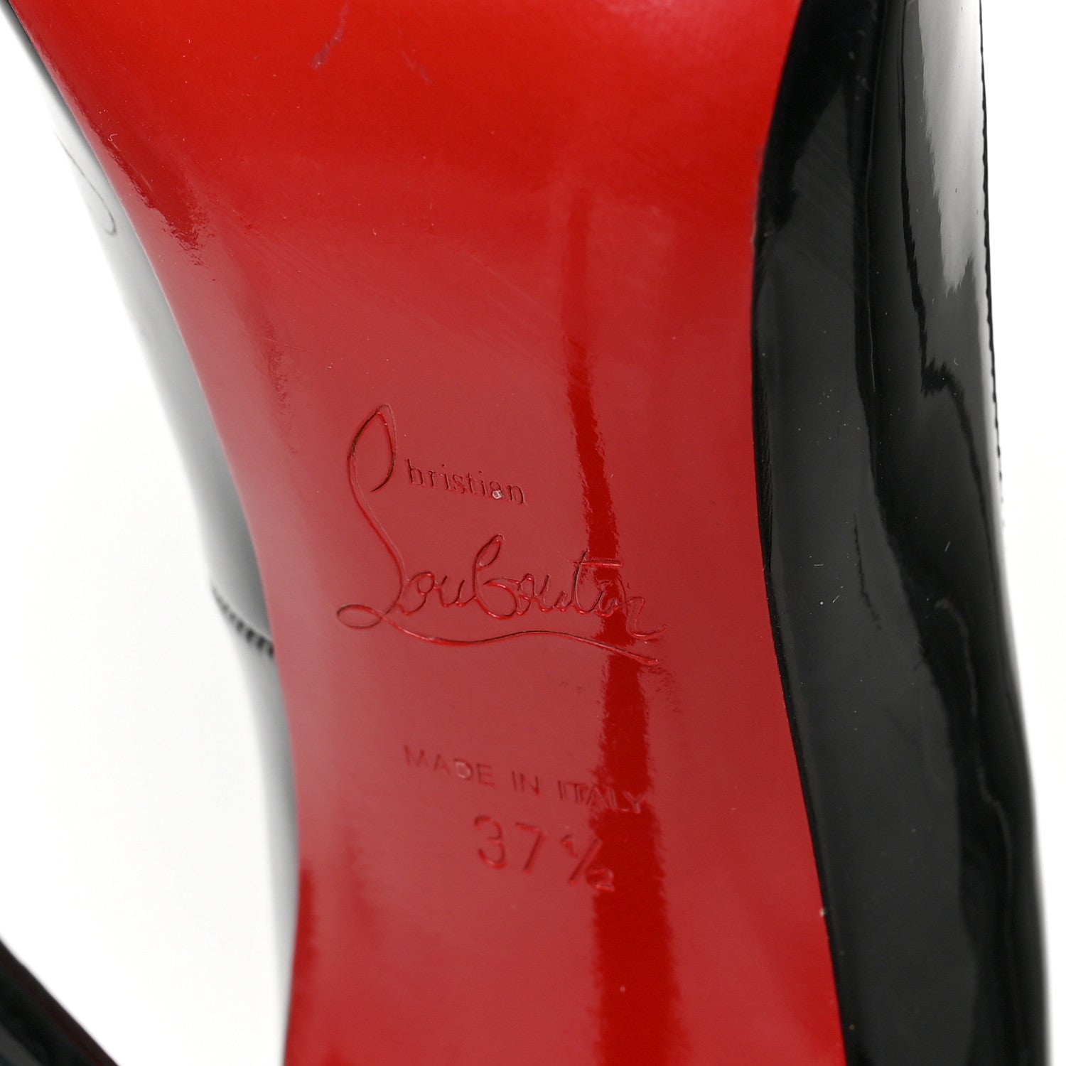 Christian Louboutin Patent So Kate 100 Pumps 37.5 Black 7 of 7