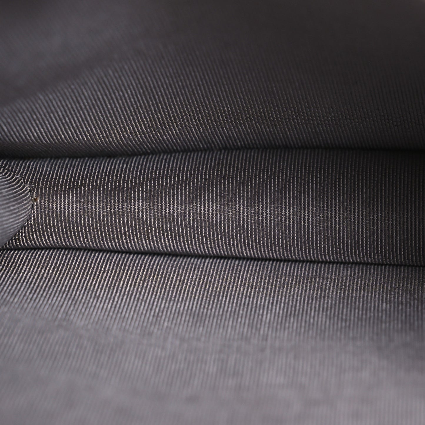 Iridescent Calfskin Quilted North South Boy Flap Light Grey