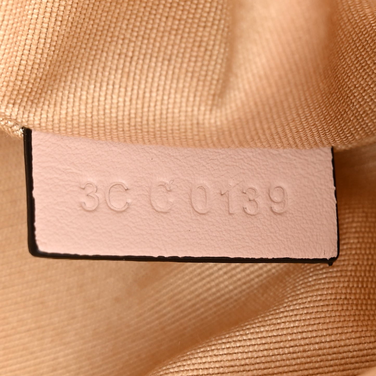 Calfskin Whip Belt Bag Pale Pink