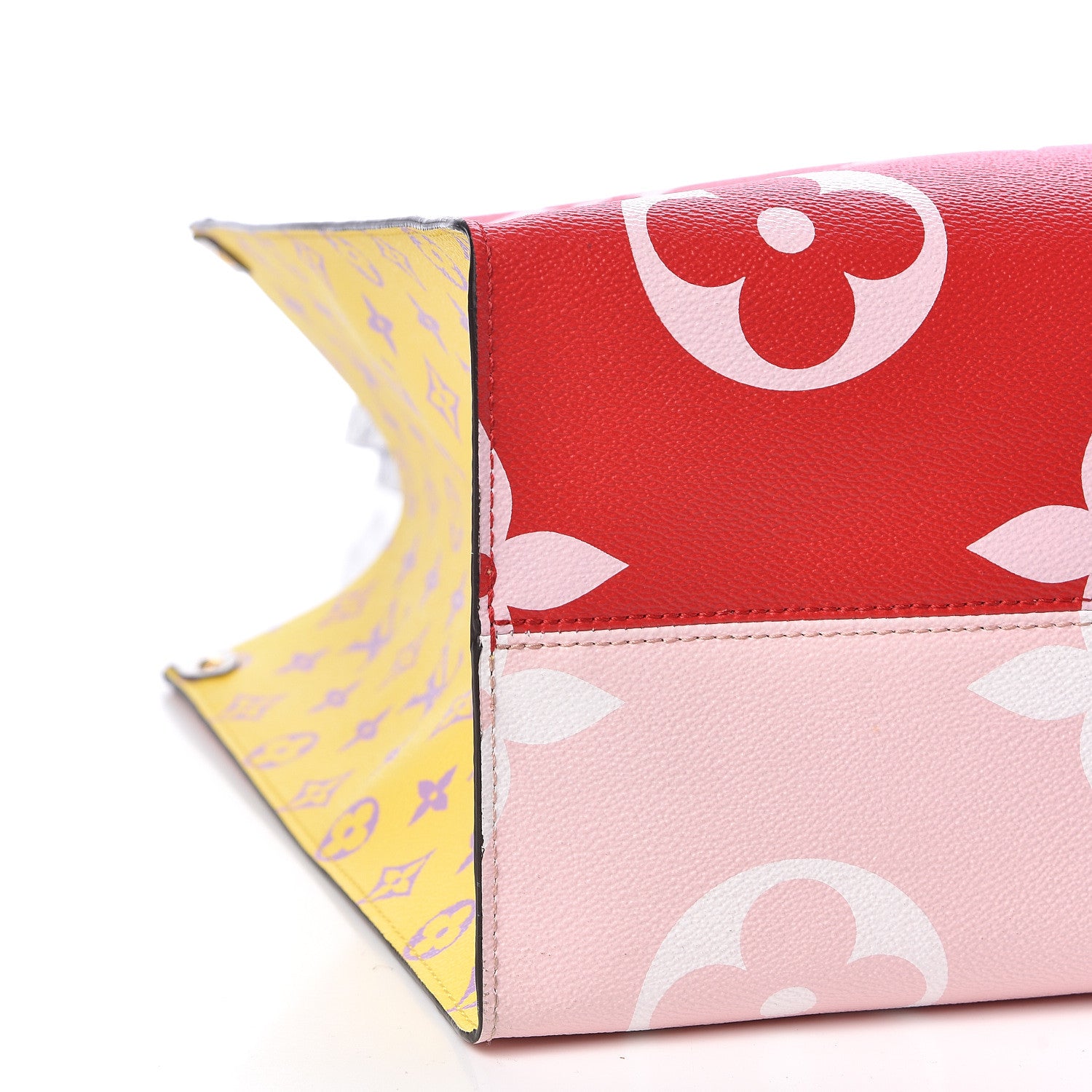 Louis Vuitton Monogram Giant Onthego GM Rouge Rose 8 of 9