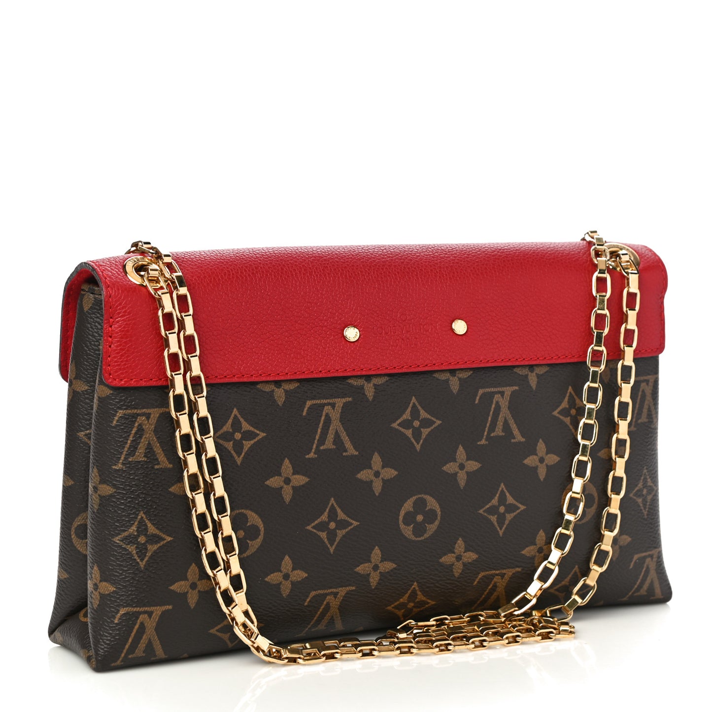 Monogram Pallas Chain Cherry