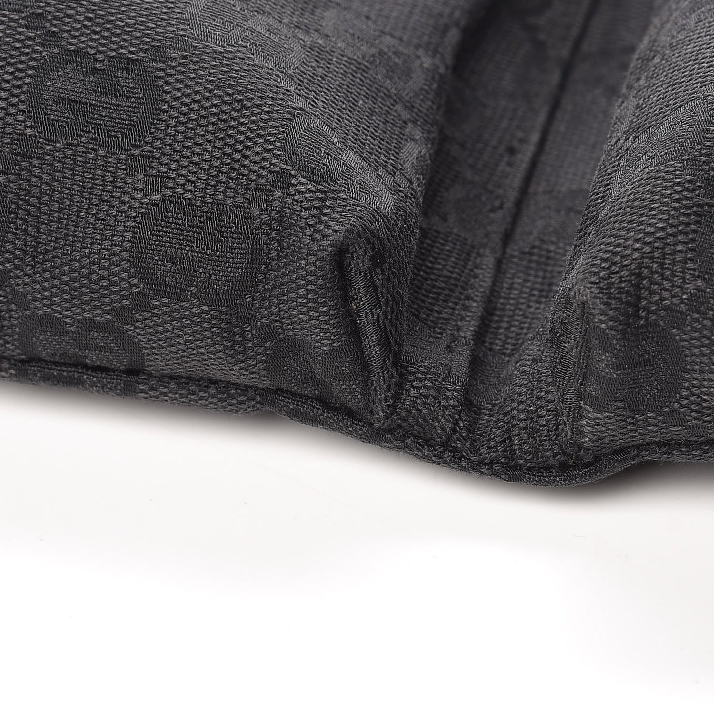 GG Monogram Double Pocket Belt Bag Black