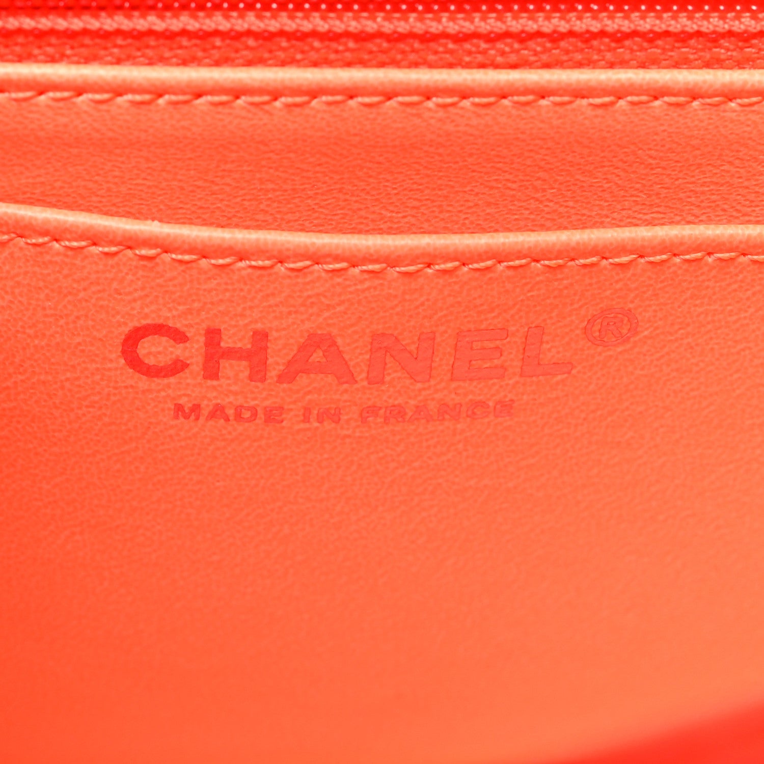 Chanel Goatskin Quilted 2.55 Reissue Mini Flap Orange 6 of 10