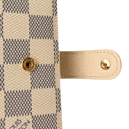 Louis Vuitton Damier Azur Small Ring Agenda Cover 8 of 12