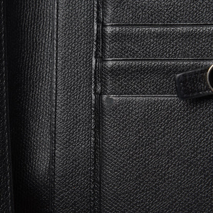Chanel Grained Calfskin CC Button Wallet Black 9 of 12