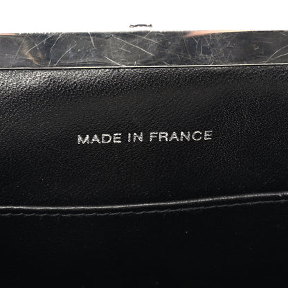 Chanel Patent Quilted Kisslock Frame Bag Black 7 of 11