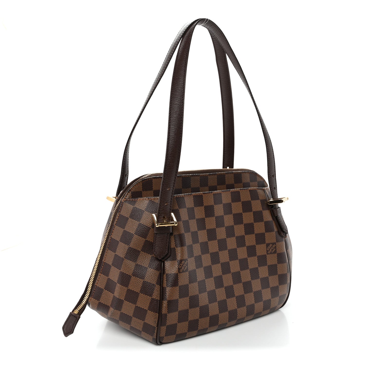 Louis Vuitton Damier Ebene Belem MM 3 of 9