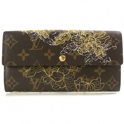 Louis Vuitton Monogram Dentelle Sarah Wallet Gold 1 of 7