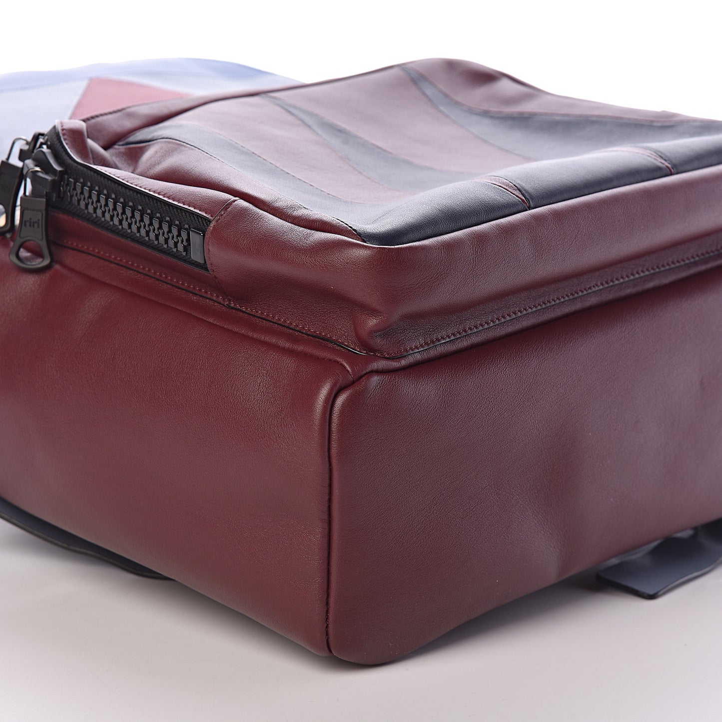 Calfskin Patchwork Backpack Multicolor