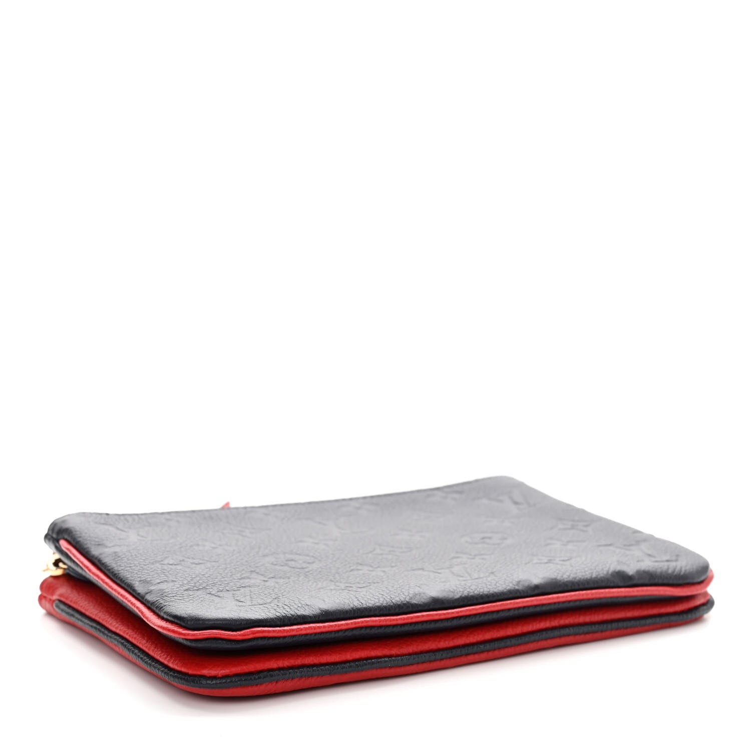 Louis Vuitton Empreinte Double Zip Pochette Marine Rouge 4 of 12