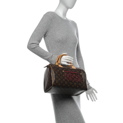 Louis Vuitton Monogram Perforated Speedy 30 Fuchsia 2 of 6