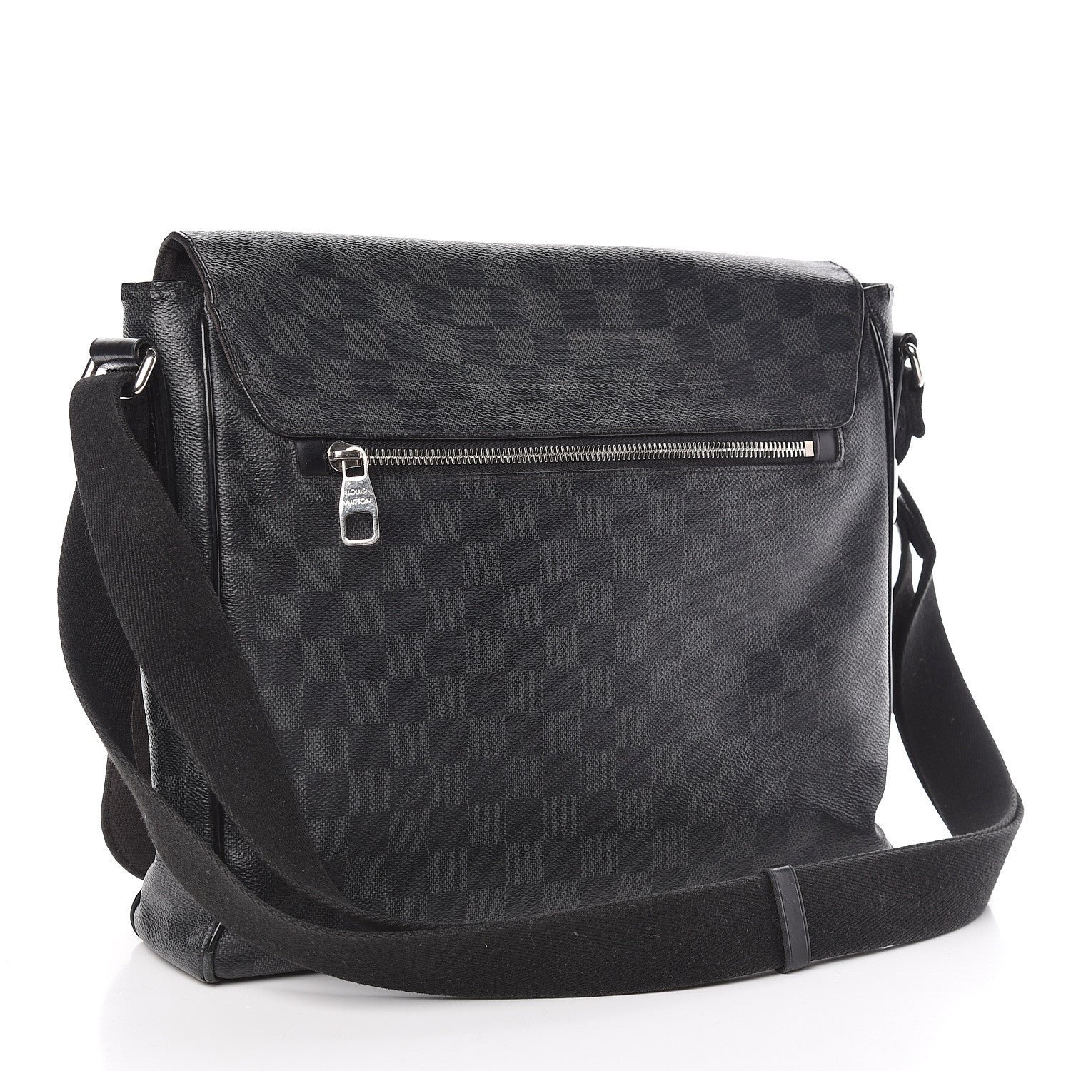 Louis Vuitton Damier Graphite District MM 3 of 9