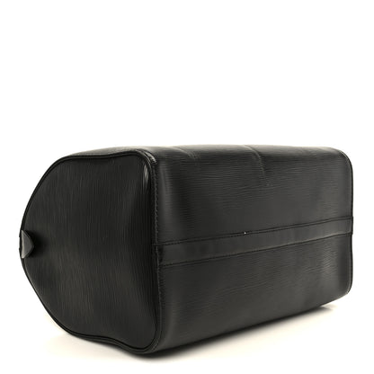Louis Vuitton Epi Speedy 30 Black 4 of 11