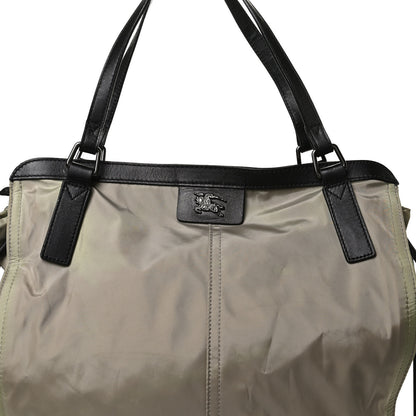 Burberry Nylon Buckleigh Packable Tote Bag Beige 9 of 13