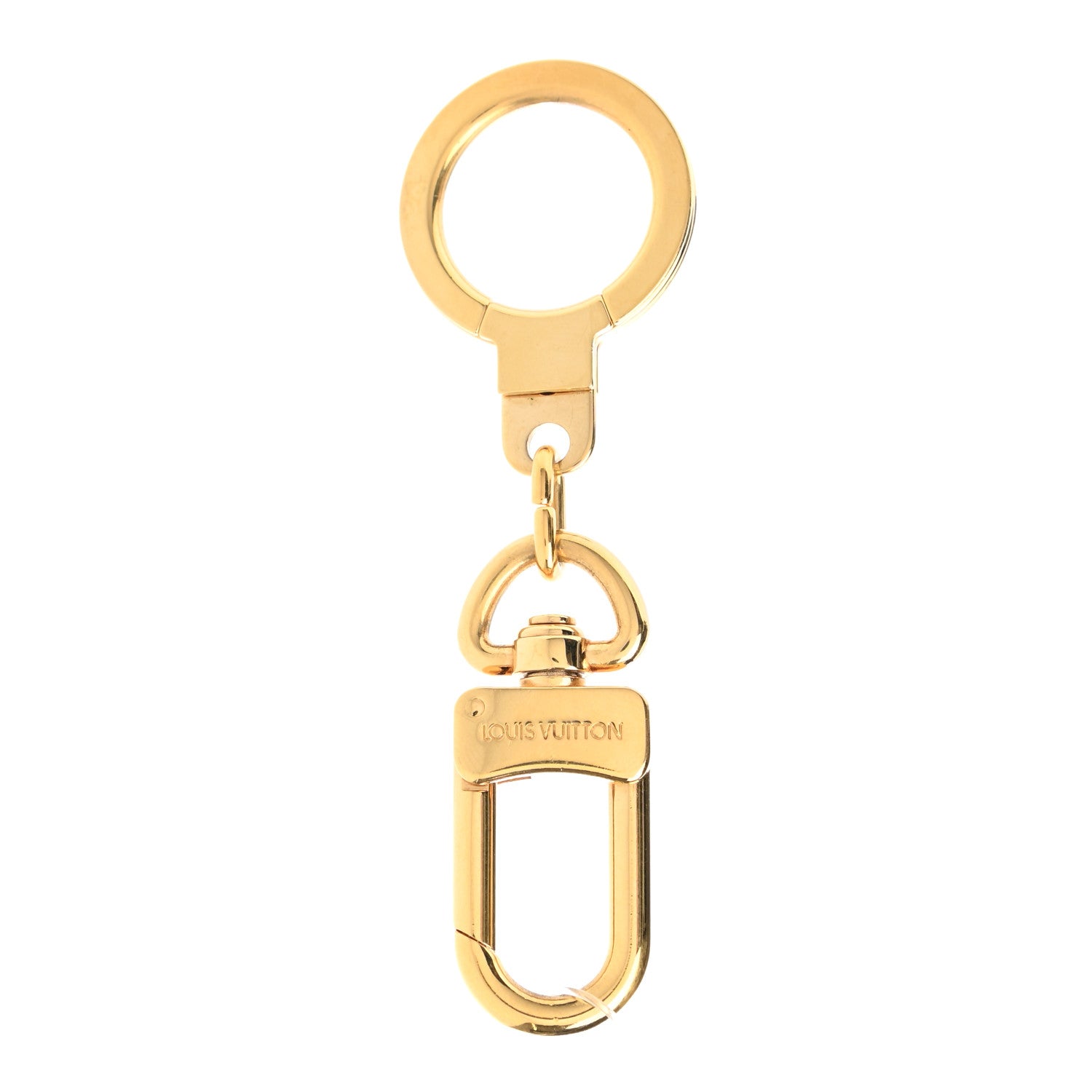Louis Vuitton Pochette Extender Key Ring Gold 1 of 4