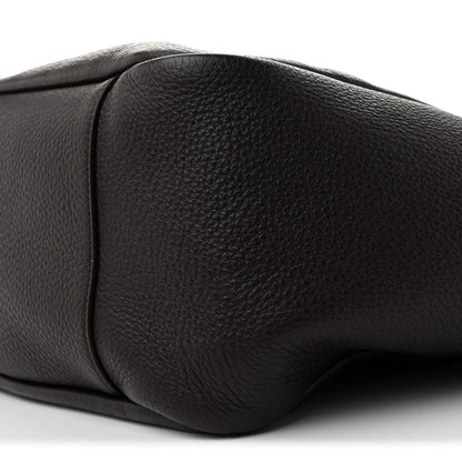 Saint Laurent Grained Deerskin Bea Tote Sweet Chocolate 10 of 13