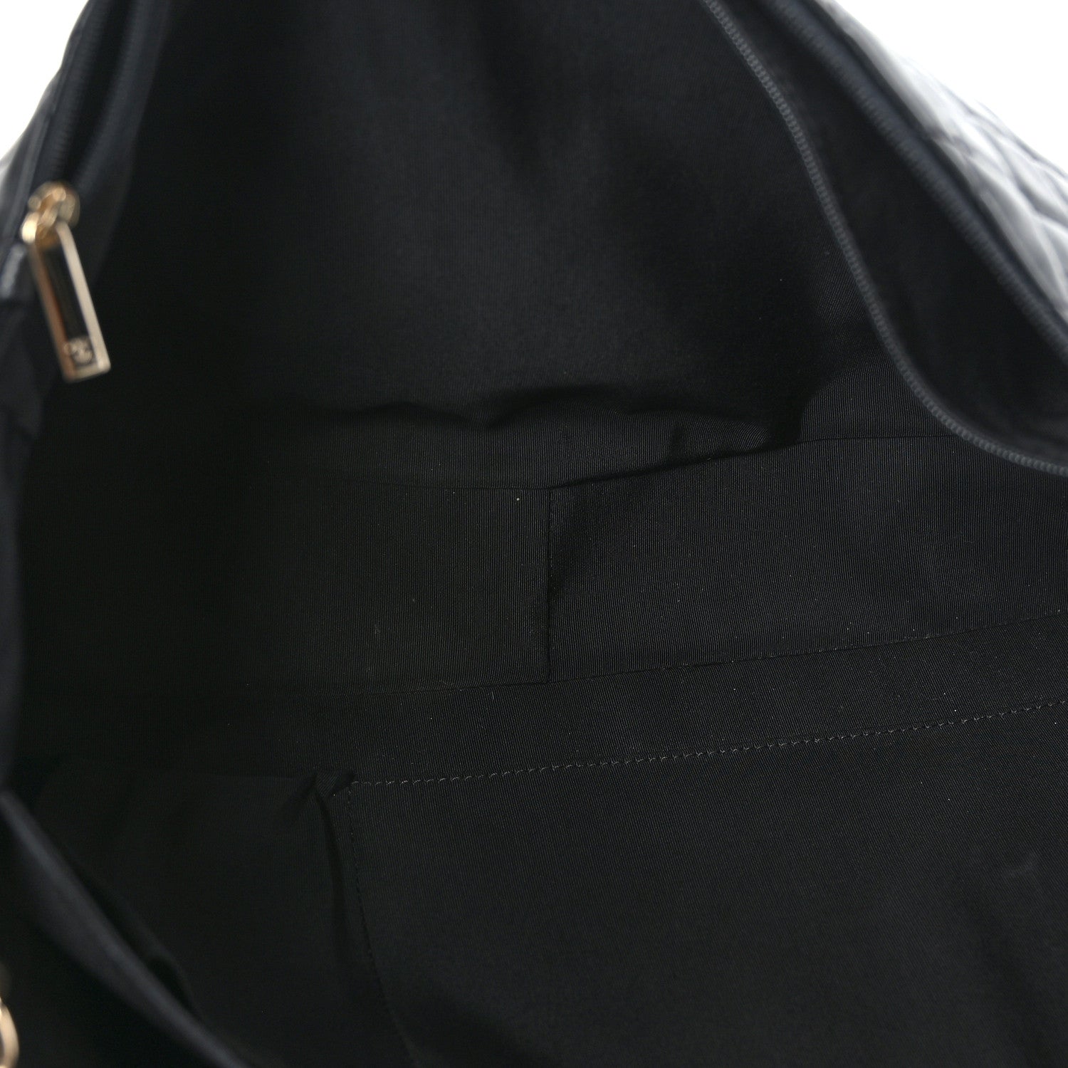 Chanel Calfskin Quilted XXL Travel Flap Bag Black 5 of 9