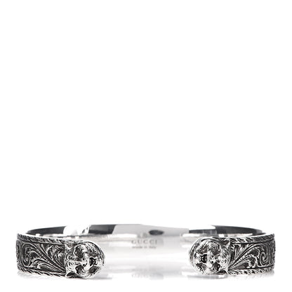 Gucci Sterling Silver Tiger Cuff Bracelet 1 of 5