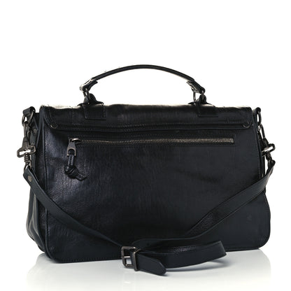 Proenza Schouler Lambskin Medium PS1 Satchel Black 2 of 10