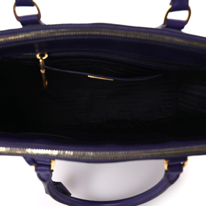 Prada Saffiano Medium Galleria Double Zip Tote Viola 5 of 13