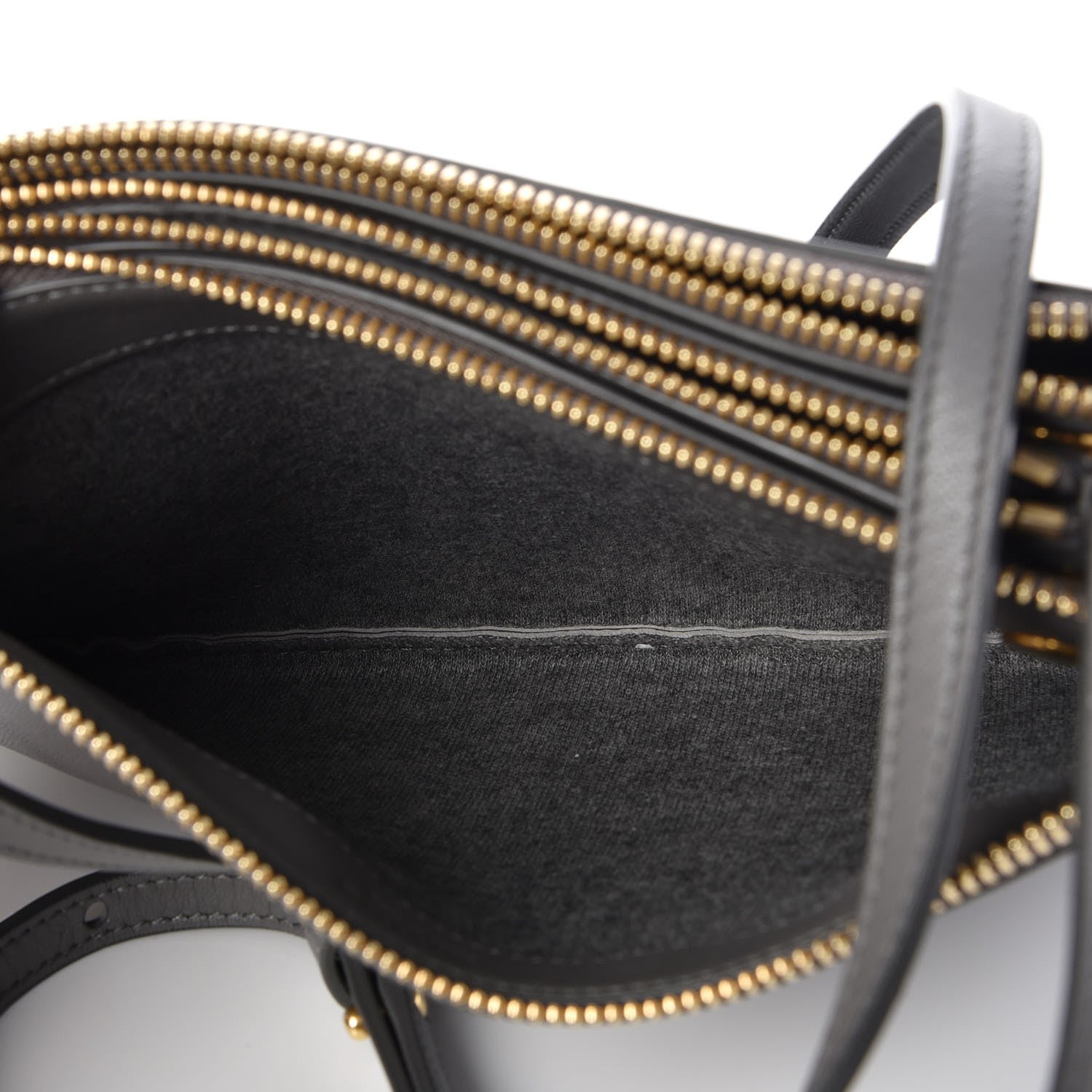 Celine Lambskin Small Trio Crossbody Bag Smoke 7 of 9