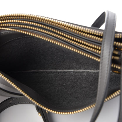 Celine Lambskin Small Trio Crossbody Bag Smoke 7 of 9