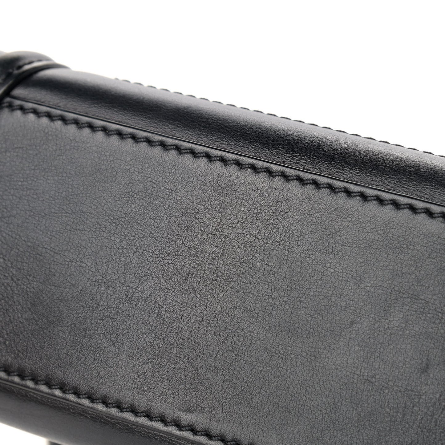 Smooth Calfskin Nano Luggage Black