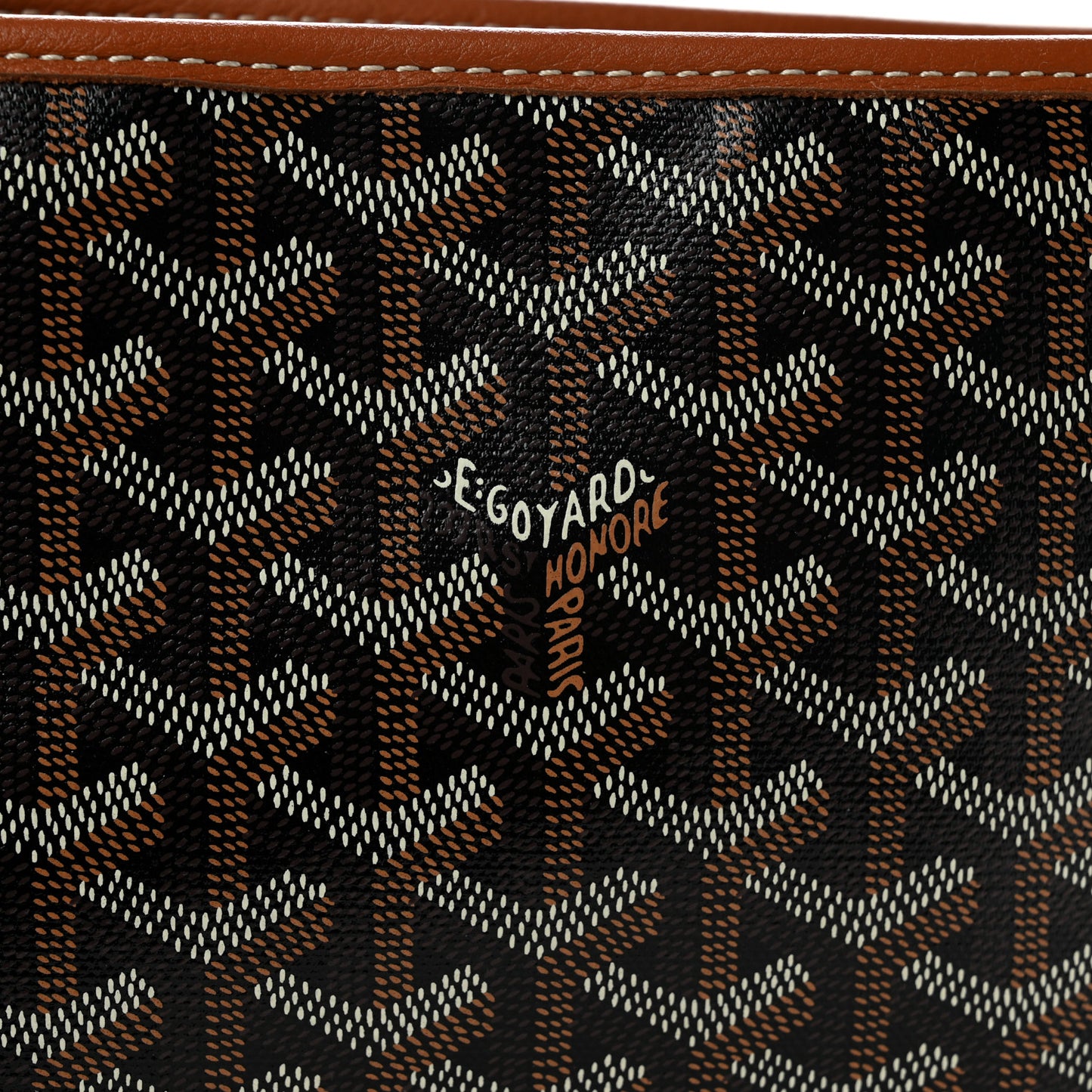 Goyardine Artois MM Black Gold