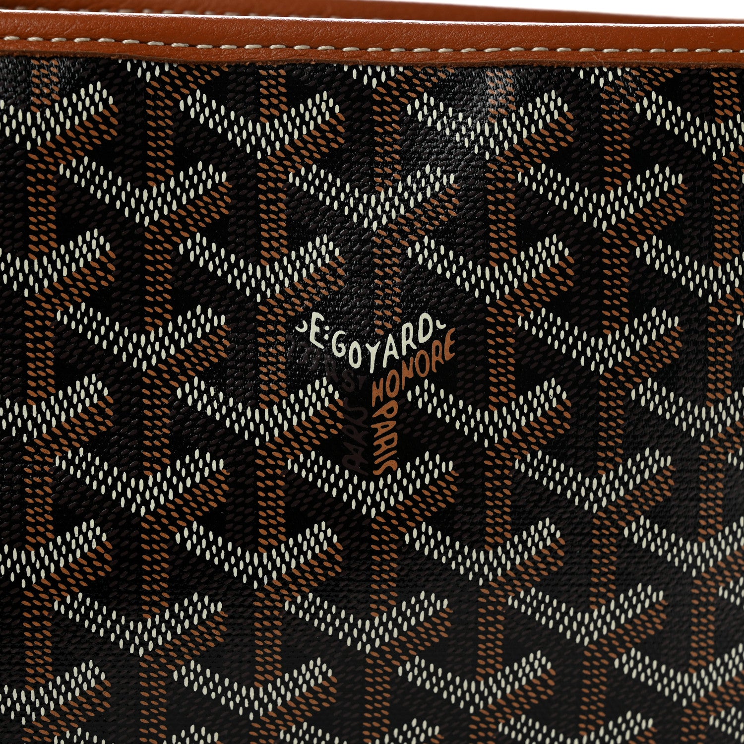 Goyard Goyardine Artois MM Black Gold 5 of 10