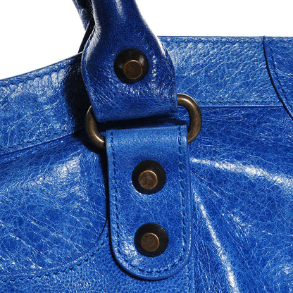 Balenciaga Chevre Classic Hardware City French Bleu 7 of 15