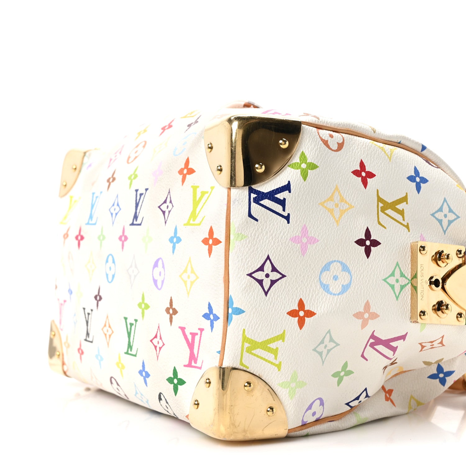 Louis Vuitton Monogram Multicolor Speedy 30 White 9 of 9