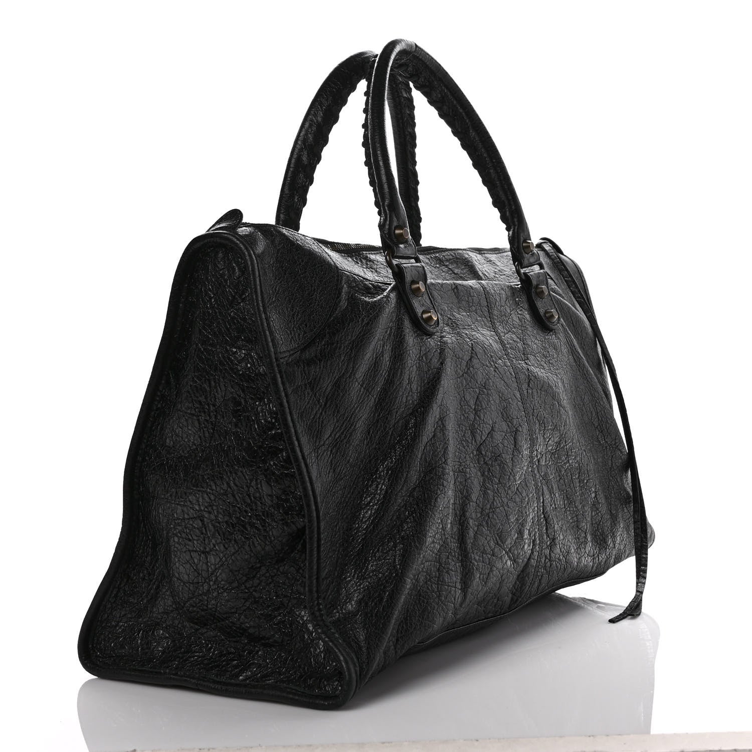 Balenciaga Agneau Classic Hardware Work Black 3 of 10