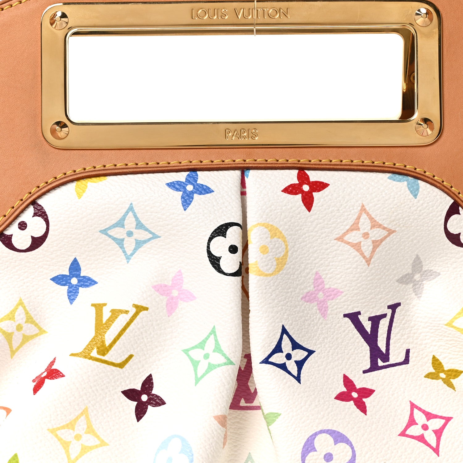Louis Vuitton Monogram Multicolor Judy MM White 7 of 9