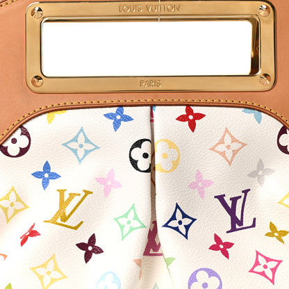 Louis Vuitton Monogram Multicolor Judy MM White 7 of 9