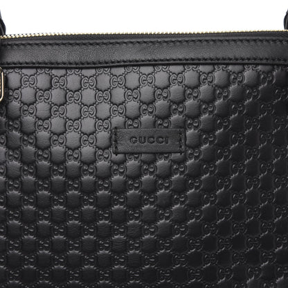 Gucci Soft Microguccissima Dome Satchel Black 10 of 10
