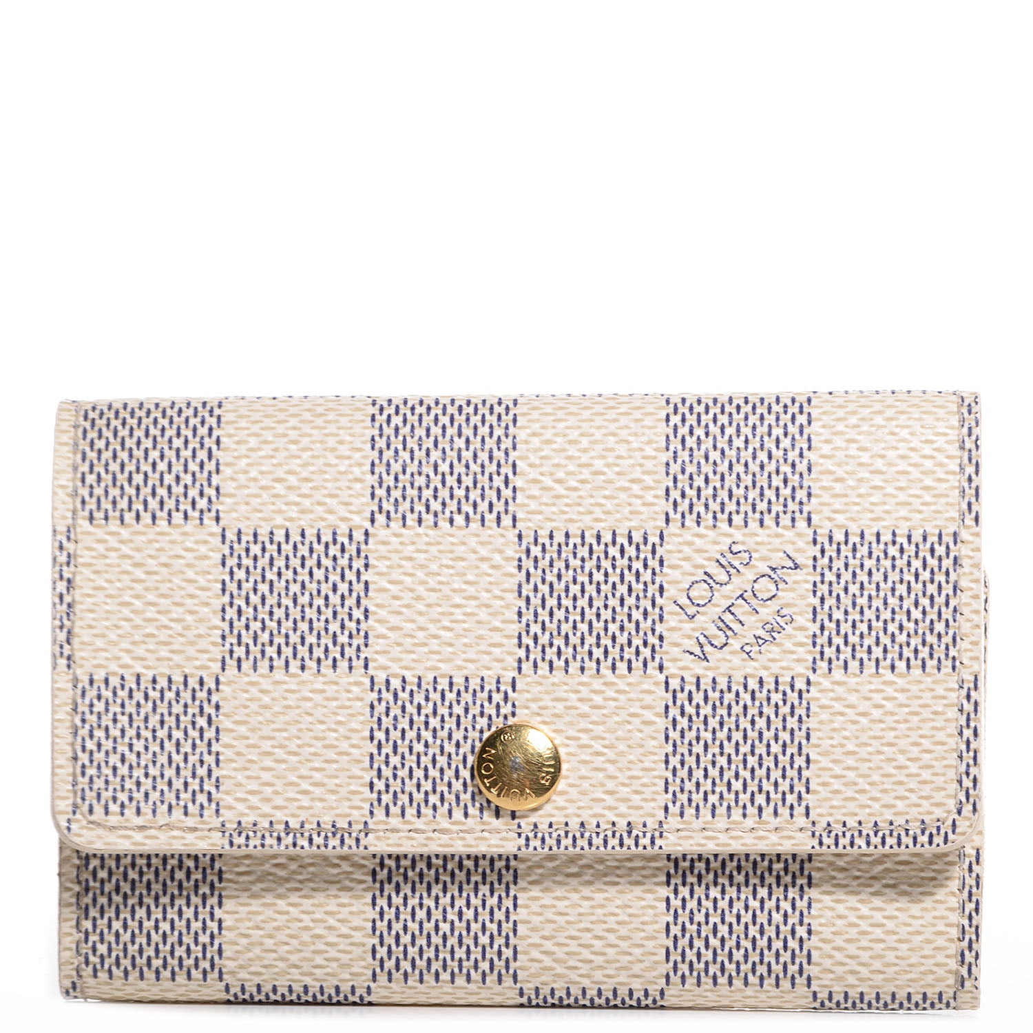 Louis Vuitton Damier Azur Multicles 6 Key Holder 1 of 8