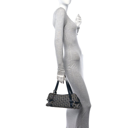 Christian Dior Monogram Charms Shoulder Bag Blue 2 of 17