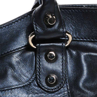 Balenciaga Iridescent Agneau Classic Hardware First Bleu Mineral 7 of 13