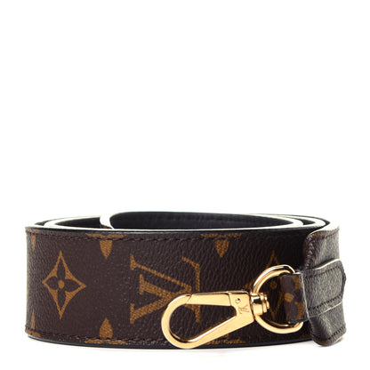 Louis Vuitton Monogram Bandouliere Shoulder Strap Black 1 of 8