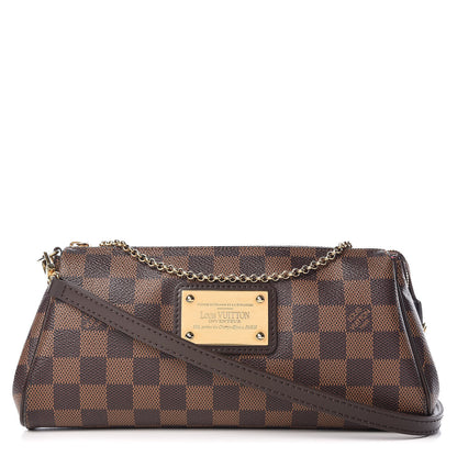 Louis Vuitton Damier Ebene Eva Clutch 1 of 9