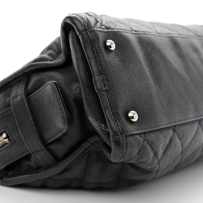 Chanel Caviar Quilted French Riviera Tote Black 9 of 20