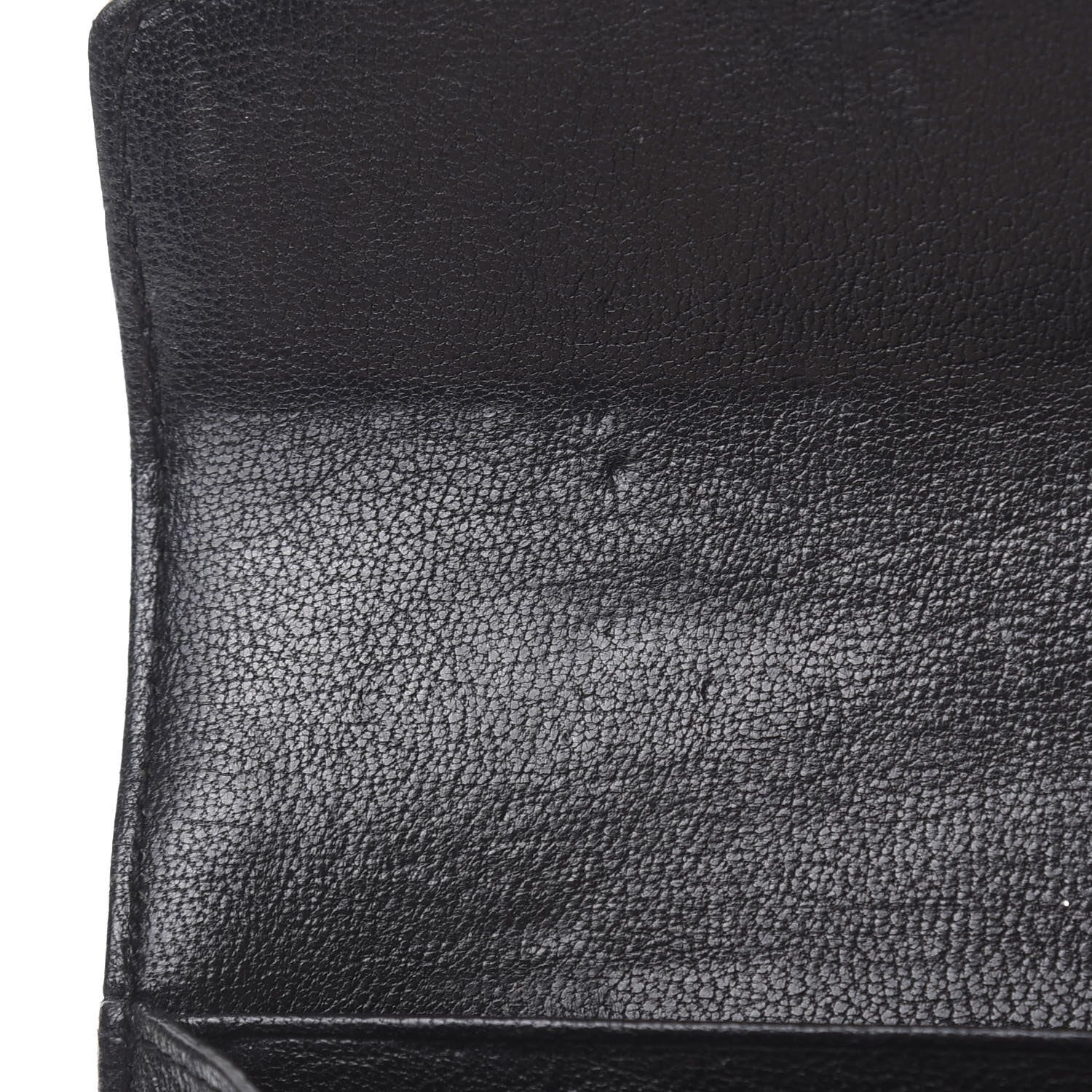 Saint Laurent Lambskin Mixed Matelasse Quilted Large Monogram Envelope Wallet Black 9 of 9
