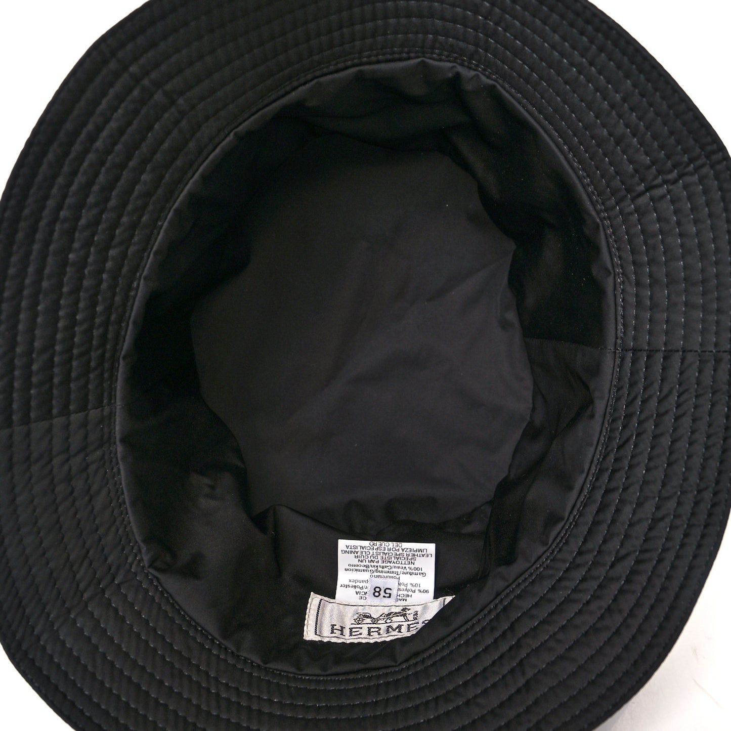 Polyester Nylon Motsch Bucket Hat 58 Black