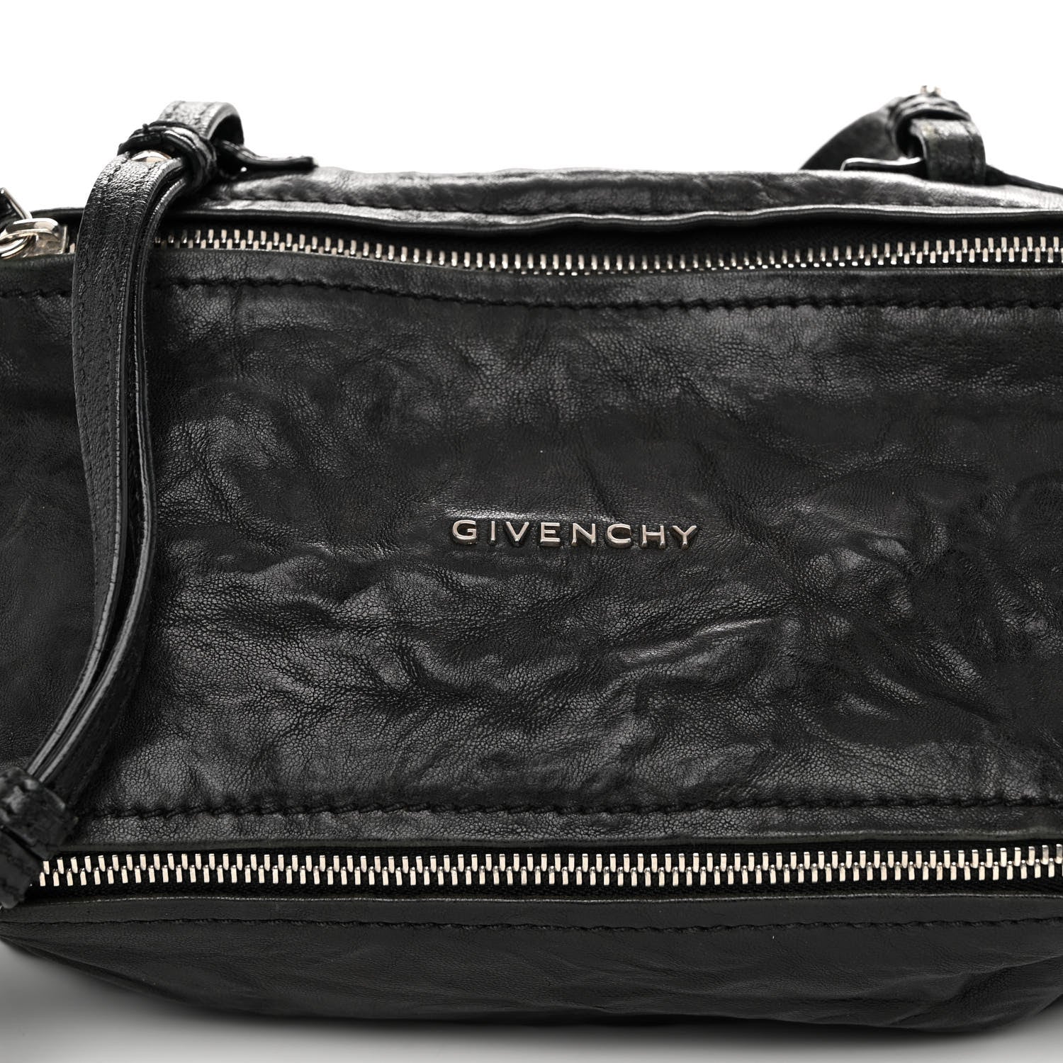 Givenchy Tumbled Sheepskin Mini Pandora Black 8 of 10