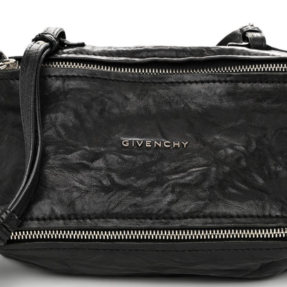 Givenchy Tumbled Sheepskin Mini Pandora Black 8 of 10