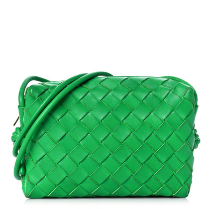 Bottega Veneta Nappa Intrecciato Mini Loop Camera Bag Parakeet 1 of 9