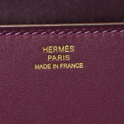 Hermes Tadelakt Medor 23 Clutch Anemone 7 of 7