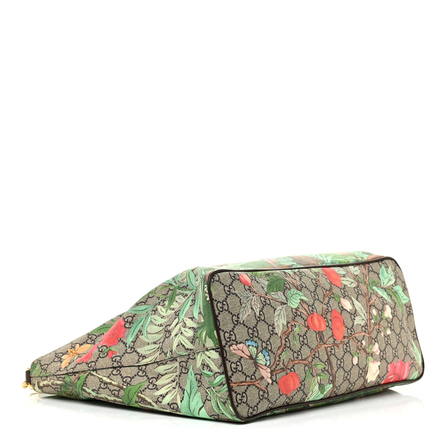 Soft GG Supreme Monogram Tian Medium Crossbody Tote Beige Multicolor New Acero