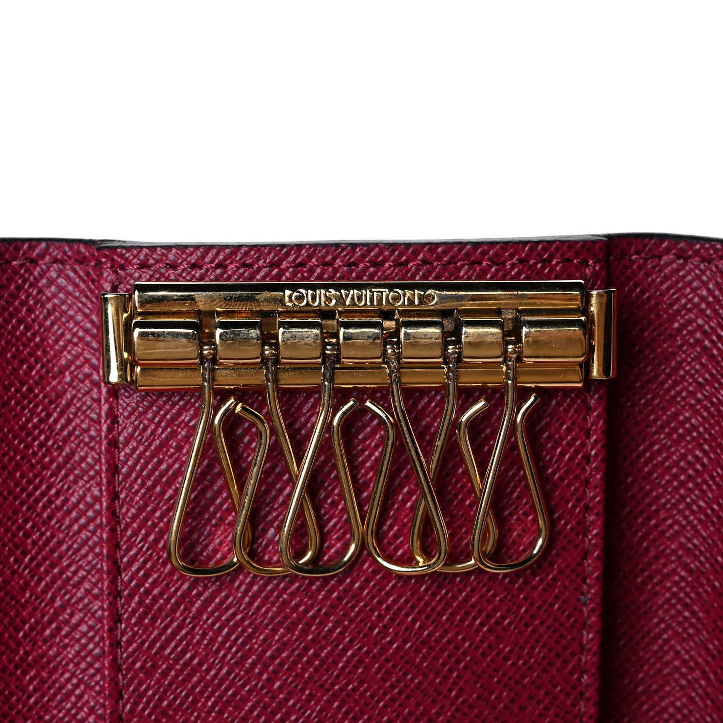 Monogram 6 Key Multicles Holder Fuchsia